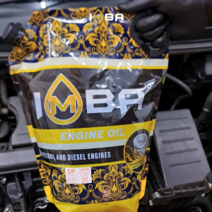 IMBA 5w30 (4L) Semi Synthetic SP Engine Oil Car 5w-30 Minyak Hitam Enjin Kereta Honda Perodua Proton Toyota Naza Hyundai
