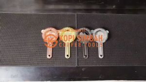 Premium Bartender Strainer Wine Filter Stainless Steel Saringan Penyaring Cocktail Mocktail Bar Ice Stopper