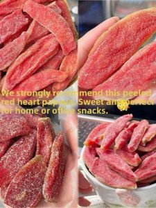 Seedless Dried Guava Slices Sweet and Sour Flavor