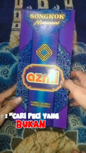 Songkok Merah Polos Songkok Nasional Azmi Merah Tinggi 9 Full AC Berkualitas