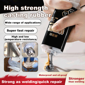 💕Industrialgrade welding glue metal universal adhesive  Stainless steel repair casting glue repair agent freeze-resistant oil-resistant corrosion-resistant multi-functional