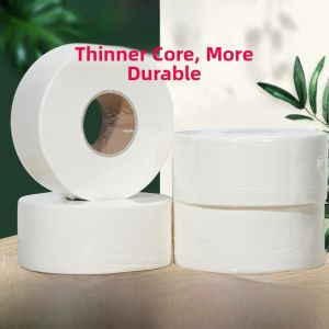 Large Roll Toilet Paper Hotel Restaurant Commercial Boxed Toilet Tissue Home Use Big Size Sanitary Paper Towel Pulling Cart