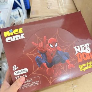 NeeDoh | Needoh Ice Cube Spider-Man Square Maltose Water Drop Stress Relief ToyRebound High Aesthetics Venting Kawaii Squishy Fidget Toys