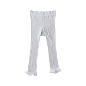Usbettas | Summer Lightweight Mosquito Repellent Girls Trousers White 9/10ths