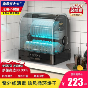 Disinfection Cabinet Portable Small Size for Home Use Bowl Chopstick Drying without Draining Hot Air Circulation Dryer Cabinet