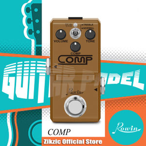 Rowin Pedal Para Guitarra Super Tiny Effects NANO Looper Flanger Booster Frenzy Compressor Tremolo Tube Drive Overdrive Bass