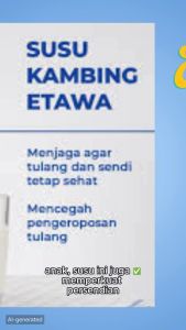 ETAWA 101 Susu Kambing ETL