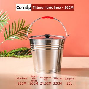 YANXING | Xô Inox Nhỏ Bền