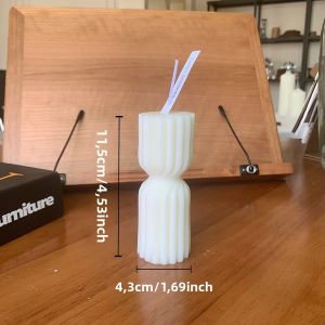 Phong Cách Bắc Âu Hình Trụ Không Khói Nến Cho Tiệc Cưới Sinh Nhật Nhà Trang Trí Phòng Ngủ Sáp Đậu Nành Thơm Nến Nghệ Thuật