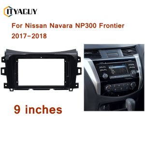 Car Stereo Panel for NISSAN Navara NP300 Terra 2011-2022 9 \"10\"inch Radio Frame 2din android head unit dash mounting kit