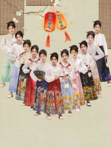 Autumn New Style Childrens Hanfu Set Girls Spring Summer Autumn Traditional Costume Little Girl Fashionable Ancient Dress
