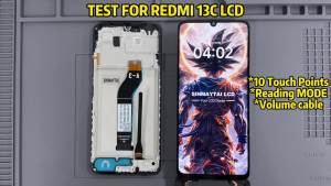 New 6.74” LCD Display Touch Screen Digitizer Assembly Replacement for Xiaomi Redmi 13C 23100RN82L Display With Frame