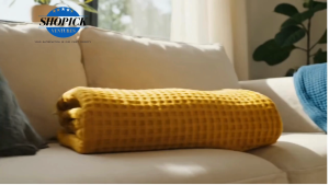 High-Quality Cotton Waffle Thermal Blanket 60x80 inches for Hospital Home Stay Resort Airbnb & Spa -