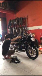 Knalpot Ninja 2 Tak R RR SS ORI WIn Speed Cobra Medium Galvanis Press