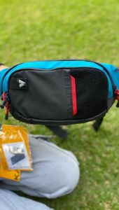 Tas Selempang Kalibre 921932 043 Black Tosca Lambo Waist Bag 3L