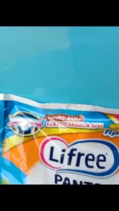 LIFREE POPOK CELANA DEWASA 1 DUS  isi 48pcs UKURAN M L & XL sachet renceng
