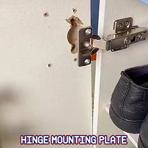 Plate Engsel Pintu Repair Cabinet Furniture Drawer Door Plat Perbaikan Engsel