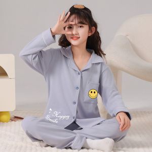 Thickened Long Sleeve Childrens Sleepwear Set for Boys Warm Home Clothes Dervo Brand Casual Style Polyester And Spandex Blend