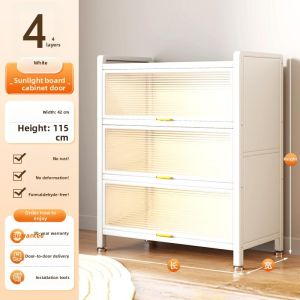 Dustproof Multi-level Steel Storage Cabinet Shelf