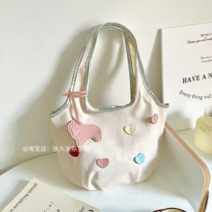 Túi Xách Tote Macaron Ngọt Ngào Túi Xách Đeo Vai Đơn Túi Du Lịch Túi Học Sinh Túi Xách Nhỏ Túi Xách Nữ Túi Xách Thời Trang