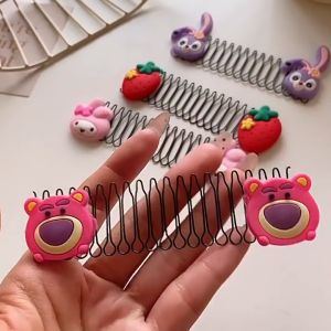 Sirkam Rambut Anak Karakter Kartun Lucu Sisir Rambut Poni Korea Fashion Aksesoris Rambut HS AR01