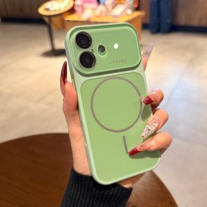 AO.HU | Bao Bảo Vệ Magsafe iPhone Màu Mustard Xanh Đầy Đủ Mặt