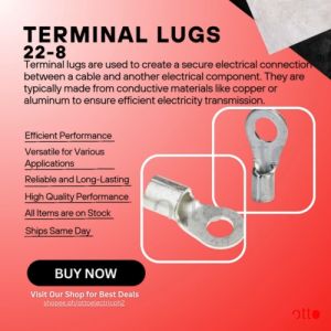 Terminal Lugs RNB TYPE CRIMP 5.5-8/ 8-8/ 14-8/ 22-8/ 38-10 high quality
