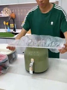 30/50Pcs Transparent Plastic Dust Cover for Household Appliance Large Thickened Dustproof Cover Disposable Food Fresh Keeping Cover Waterproof Clear Dust-proof Cover for Oven Microwave Oven Fan