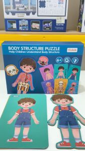 Puzzle Anggota Tubuh | Mainan Edukasi Puzzle Bongkar Pasang Anak | Mainan Seru Bareng Teman