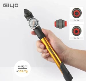 ที่สูบลม 120psi แบบ Giyo จักรยานปั๊มจักรยานแบบพกพาขนาดเล็ก MTB