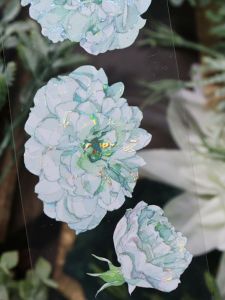 Original OKMT Seven Days New Flowing Hemp Sticker Shell Light Process Green Ice Rose Gold Foil Tape for Bullet Journal And Planners