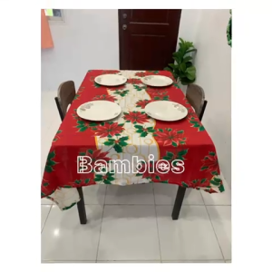 Christmas  Table Cover /Geena fabric Tela po eto 46810 seaters