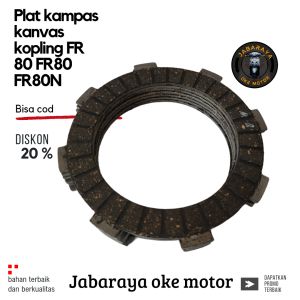 KAMPAS PLAT KOPLING FR 80 FR80 FR 80 N GUARANTED ANTI SLIP