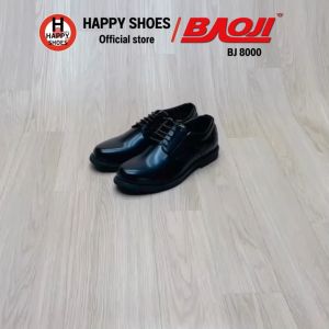 [🥇บาโอจิแท้100%🔢ไซส์39-46🆓ฟรี...ถุงเท้า 1 คู่] BAOJI รองเท้าคัทชูชาย รองเท้าหนังหุ้มส้น รองเท้าทางการชาย รุ่น BJ8000 หล่อเท่ หนังนุ่ม สบายเท้า