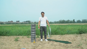 Pagar Cyclone Fence 4 5 Kaki Pagar Kambing Lembu Rusa Tinggi 50 Meter Jaring Pagar Kebun Besi