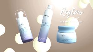 Reglow Skin Barrier Series 7 x Ceramide Repair Perawatan Kulit Dengan 3 Item Mencerahkan Wajah