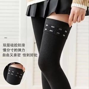 1/2 Pcs Spring Autumn Women Cotton Stockings Breathable Over Knee Socks Thigh Highs Korean Style High-Quality Winter Long Socks