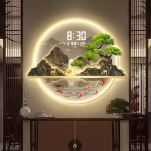XIANGTUYIN | Circular Luminescent Luxury Decorative Clock
