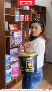 Additon Cat Anti Bocor Dasar Sebelum Pengecatan WS Protect Ukuran 4Kg Solusi Dinding Rembes Bocor