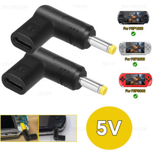 5V Power Charge Convert Type-C to DC For PSP 1000 2000 3000 Handheld Game Console Video Game Mini USB C Charging Convert Adapter