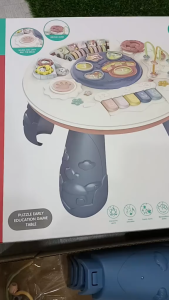 HANGROO 648A-60 โต๊ะกิจกรรม ของเล่นเด็ก ของเล่นเสริมพัฒนาการเด็ก มีเสียง มีไฟสำหรับเด็ก 6 เดือนขึ้นไป