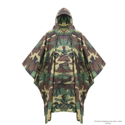 Portable Multi-purpose Raincoat For Hiking Climbing