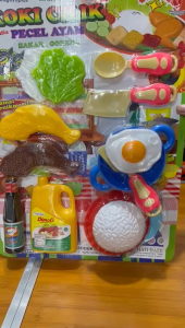 (MIRACLE ONLINE SHOP ) Mainan Anak Masak Masakan Koki Cilik - Mainan Anak perempuan