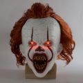 Joker Easter Penny Rubber Terrifying Face LED Luminous Earphones Halloween Role Playing Batman Villain Party Theme. 