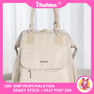 IFASHION 2679 Stylish Mommy Diaper Backpack Spacious Baby Storage Bag Beg Galas Ibu Moden