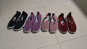 2024 Korean Version of Slip-On Lazy Flat Sneakers for Women Lightweight Student Mesh Shoes