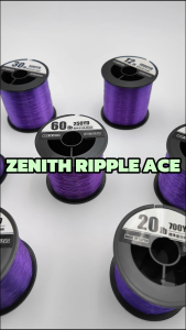 ZENITH RIPPLE ACE Spool Fishing Line Nylon Purple Tali Tangsi Halus Kuat Tali Pancing Ikan Memancing
