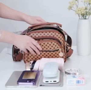 cjh bag8729: Korean Fashion Leather Handbag Sling Shoulder Bag for Women