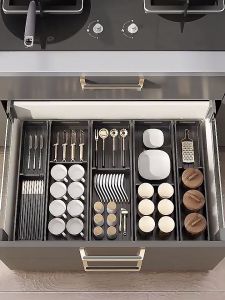 Aluminium Adjustable Cutlery Drawer Organiser (Dear J)