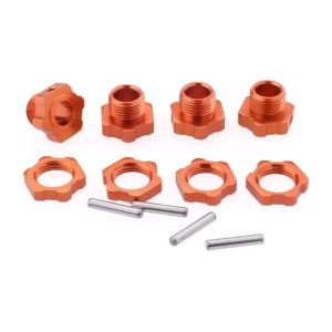 ZD Racing Adapter Latch 8068 Metal 17mm Hex Wheel Hub Mount Adapter For 1/8 RC Car MT8 08427 9116 9020 9021 9203 08421 08423